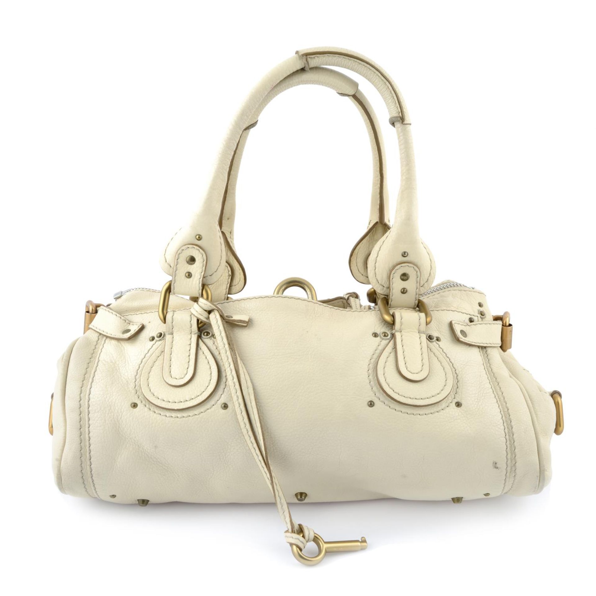 CHLOÉ - a cream Paddington handbag. - Image 2 of 5