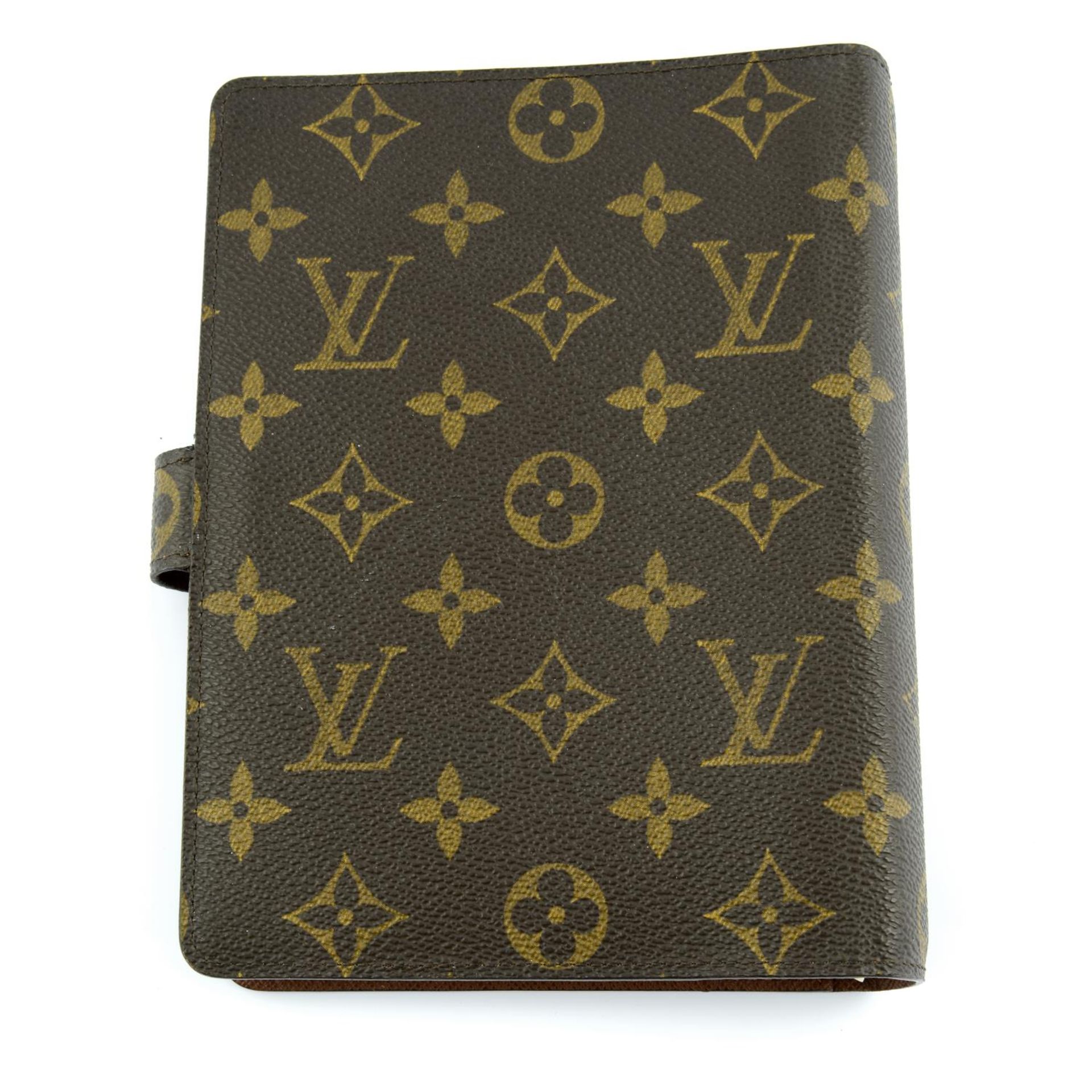 LOUIS VUITTON - a Monogram MM agenda cover. - Image 2 of 3