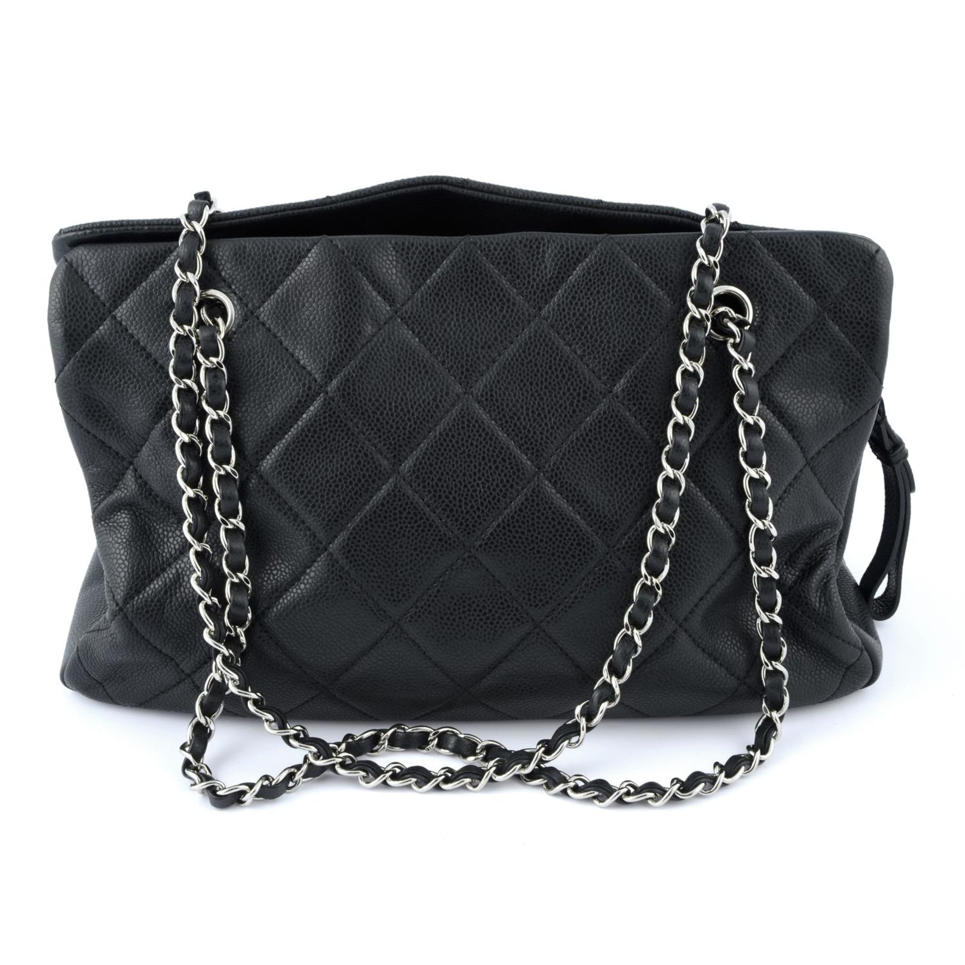 CHANEL - a quilted Shopping handbag. - Image 2 of 5