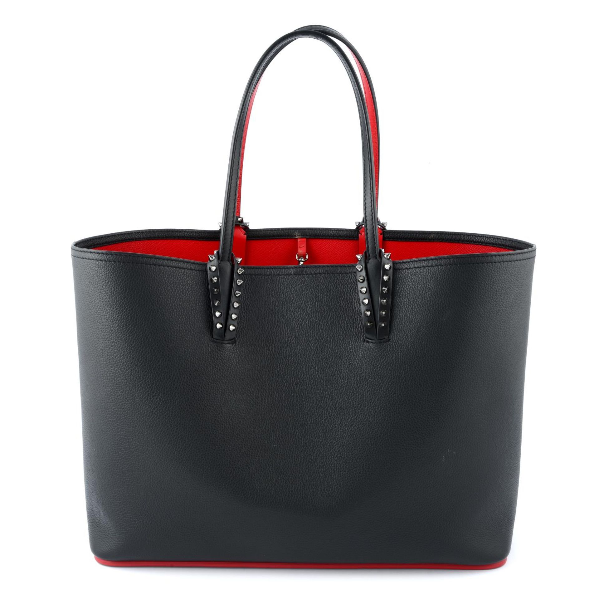 CHRISTIAN LOUBOUTIN - a Black Cabata tote handbag. - Image 2 of 4