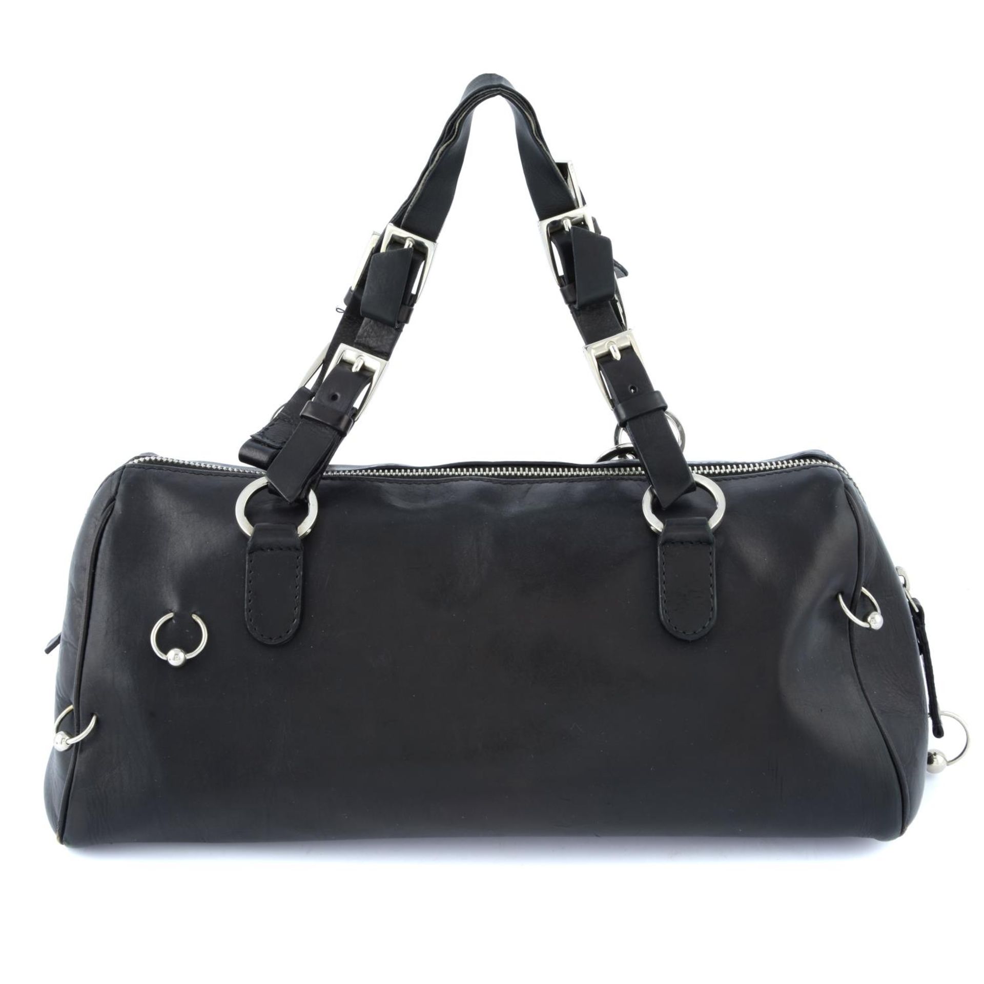 CHRISTIAN DIOR - a black Punk handbag. - Image 2 of 5