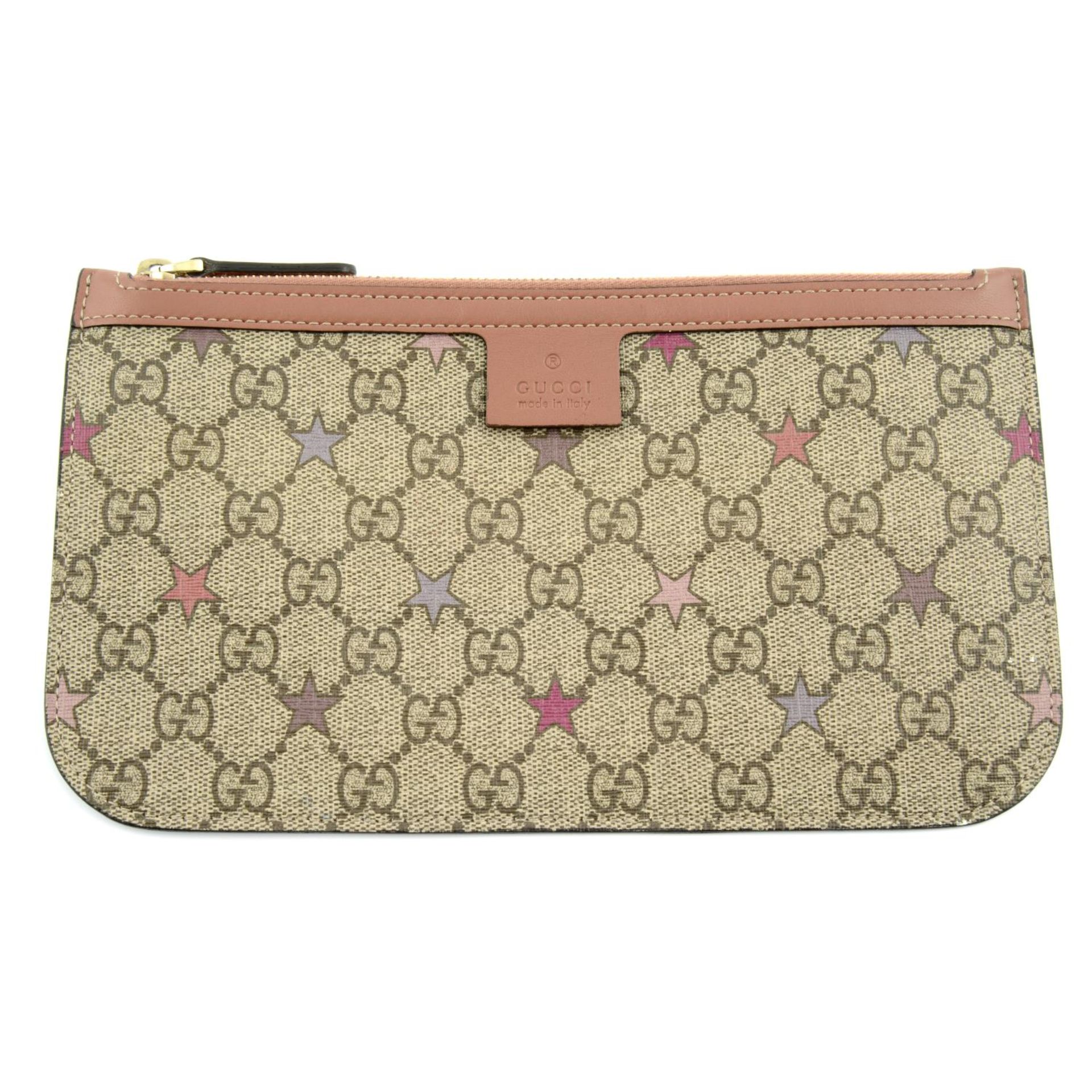 GUCCI - a GG Supreme coated canvas pouch. - Image 2 of 2