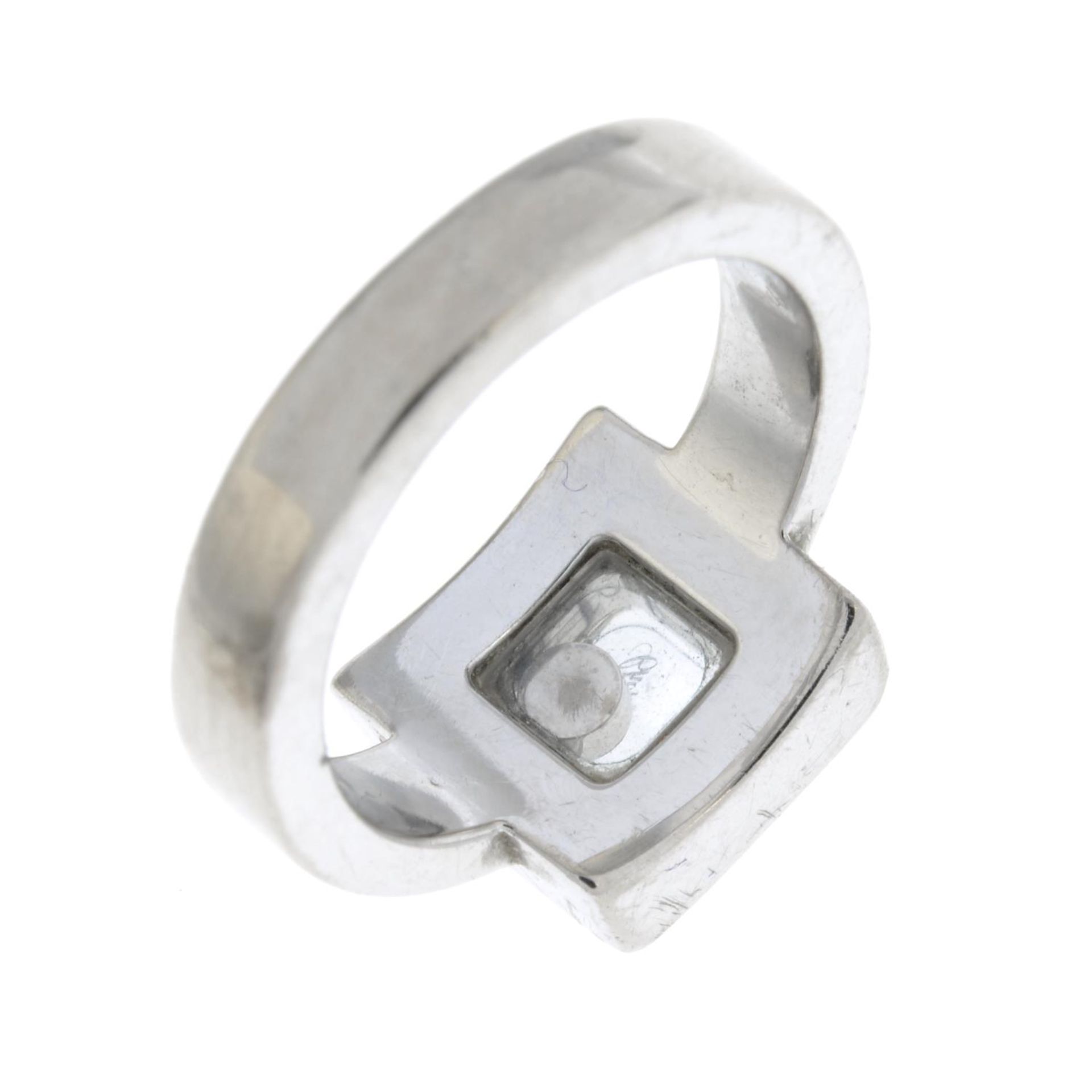 CHOPARD - a 'Happy Diamonds' square ring. - Image 2 of 4