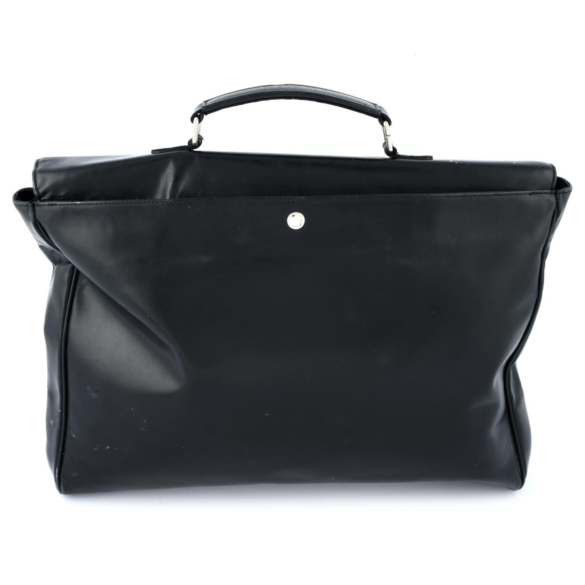 JEAN PAUL GAULTIER - a black leather handbag. - Image 2 of 4