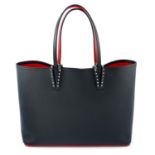 CHRISTIAN LOUBOUTIN - a Black Cabata tote handbag.