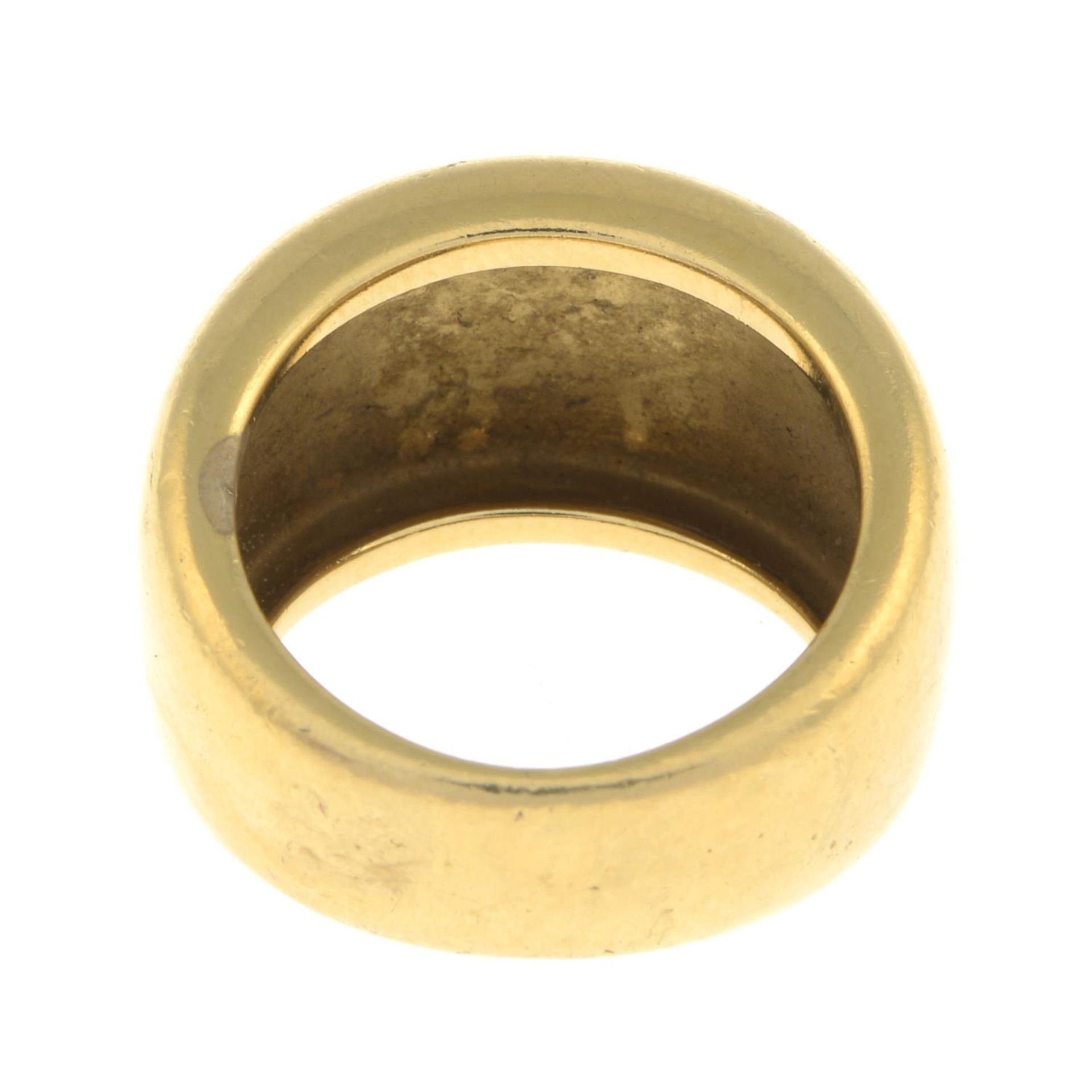 CARTIER - an 18ct gold 'Nouvelle Vague' ring. - Image 2 of 4