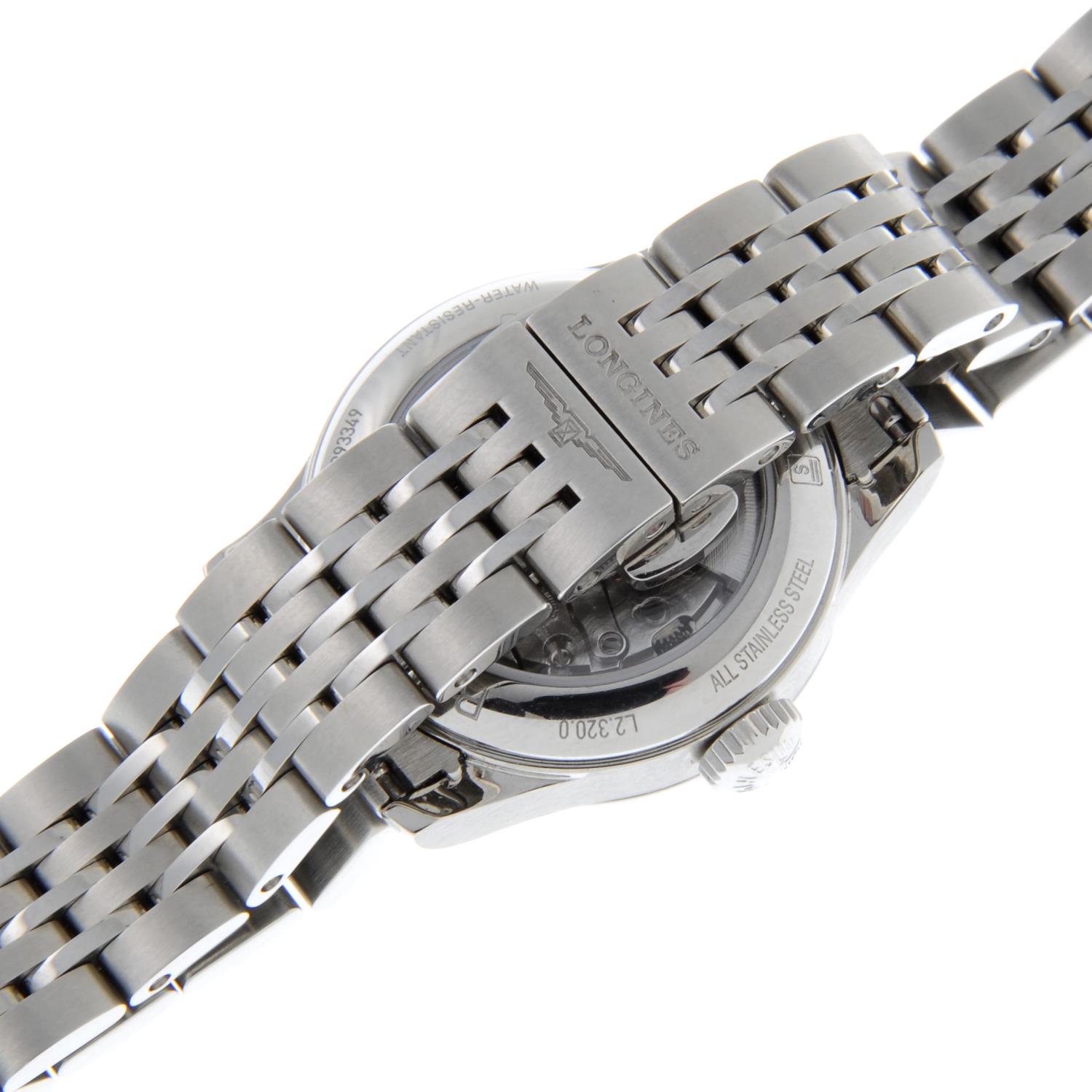 CURRENT MODEL: LONGINES - a lady's Record bracelet watch. - Image 2 of 4