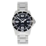 CURRENT MODEL: LONGINES - a gentleman's Hydro Conquest bracelet watch.