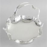 An early George V silver footed dish,
