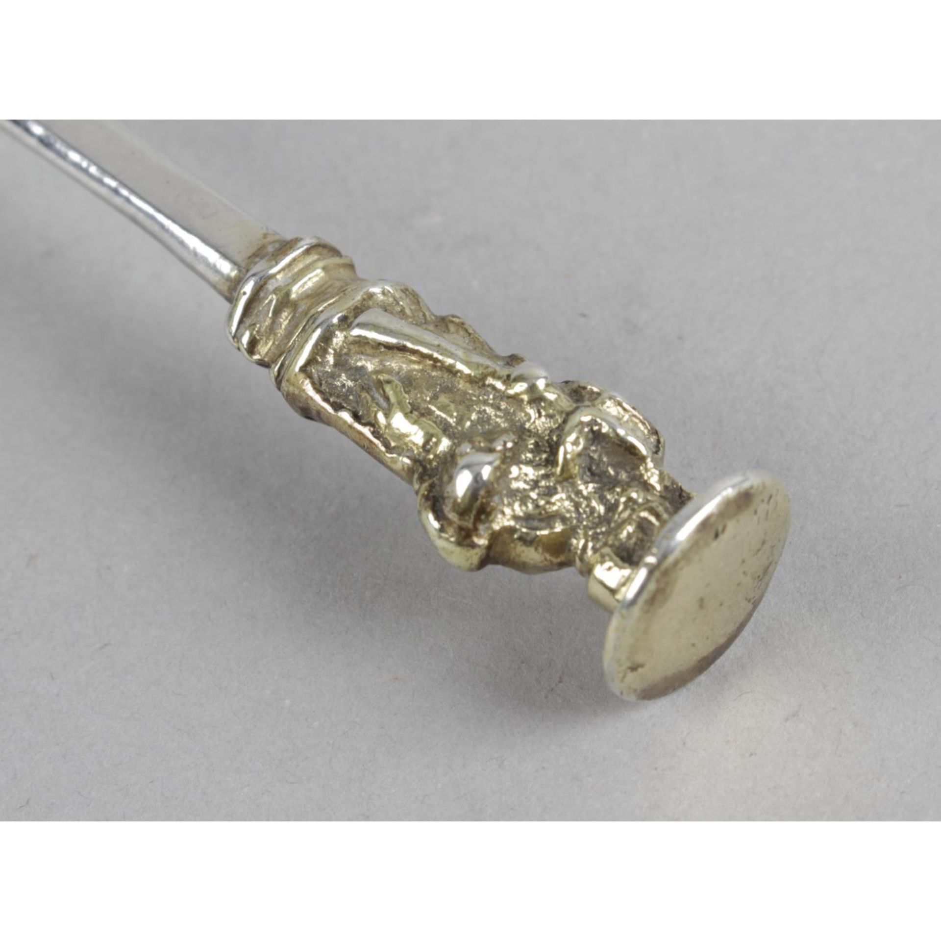 An Elizabeth I silver Apostle spoon, - Image 2 of 3