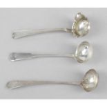 A Scottish provincial silver toddy ladle,