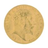 Edward VII, Sovereign 1906 (S 3969).