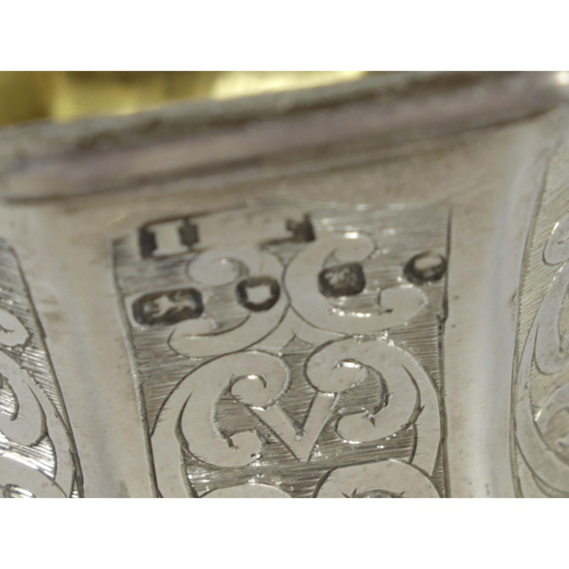 An early Victorian silver travelling communion set, - Image 2 of 4