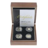 Elizabeth II, Maundy set 2000, silver Penny to Fourpence, in fitted case (S 4211).