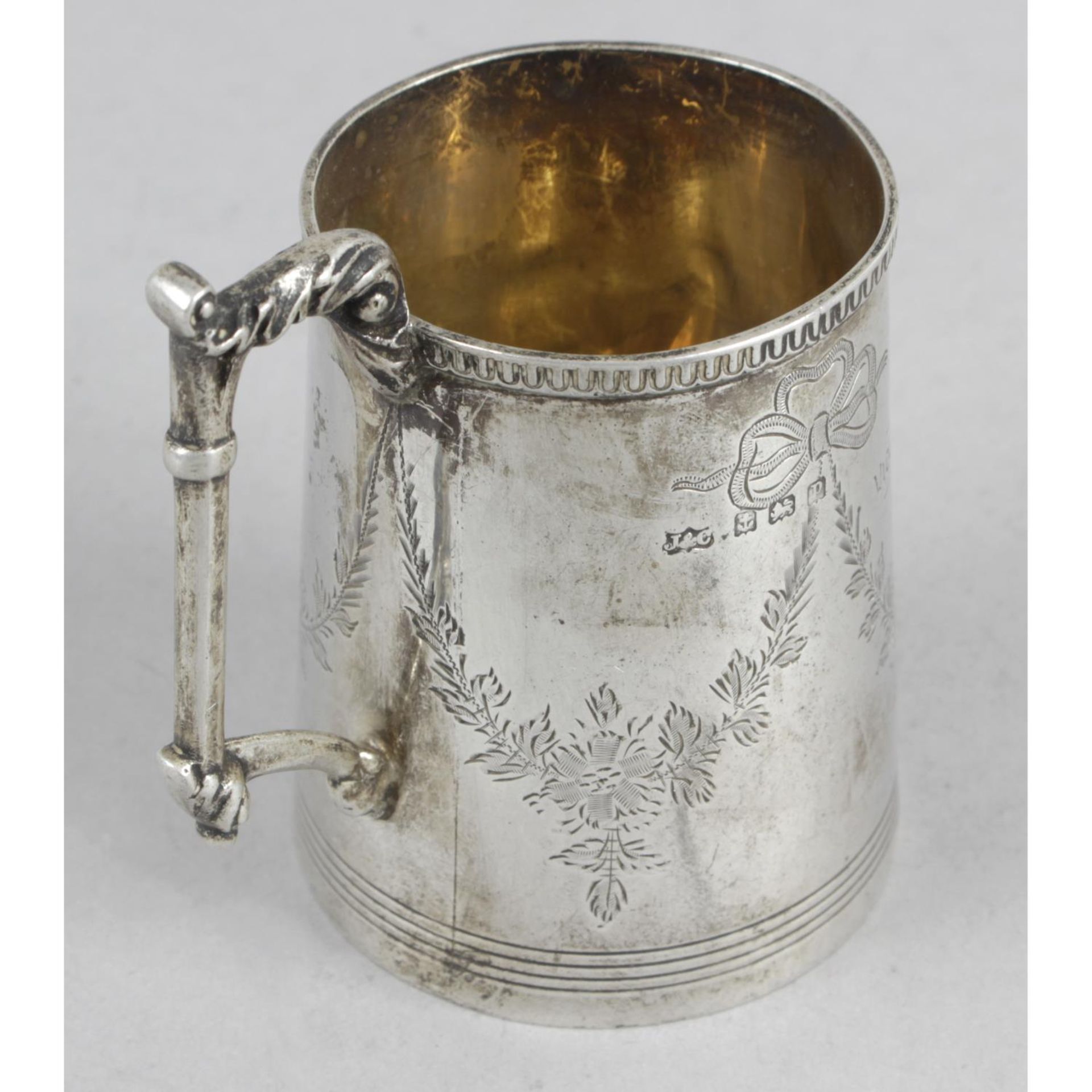 An early 20th century silver christening mug, - Image 2 of 3