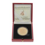 Elizabeth II, gold proof Five-Pounds 1999,