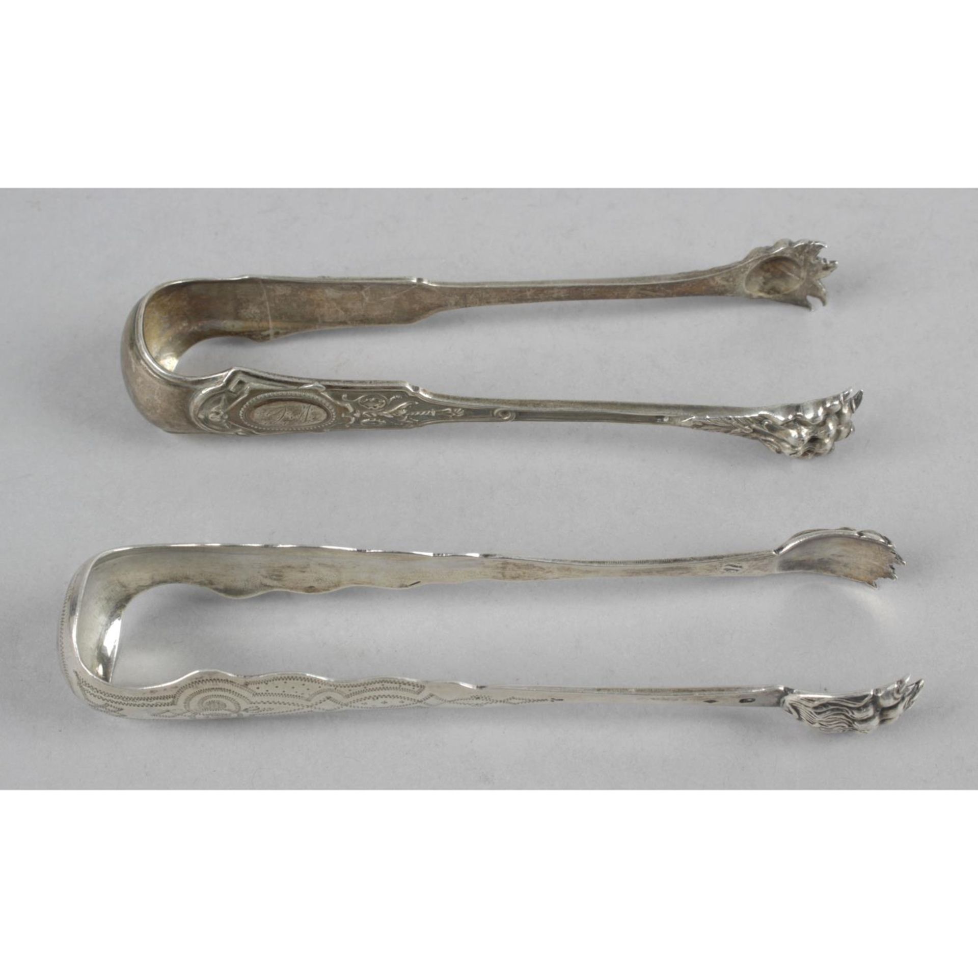 Three 19th century French silver table spoons, - Image 4 of 4