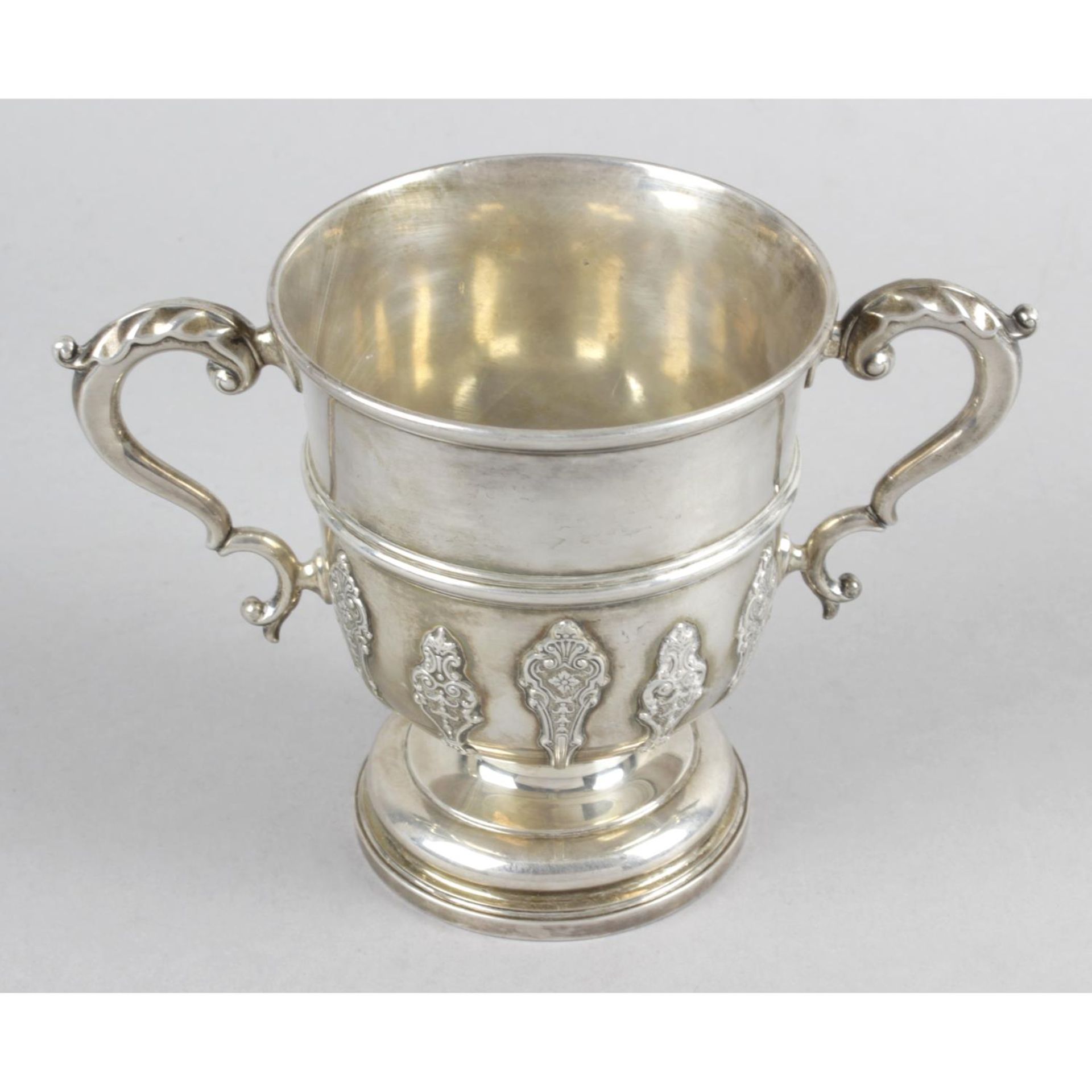 A 1920's silver loving cup,