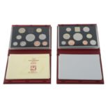 Elizabeth II, Royal Mint proof years sets (4),