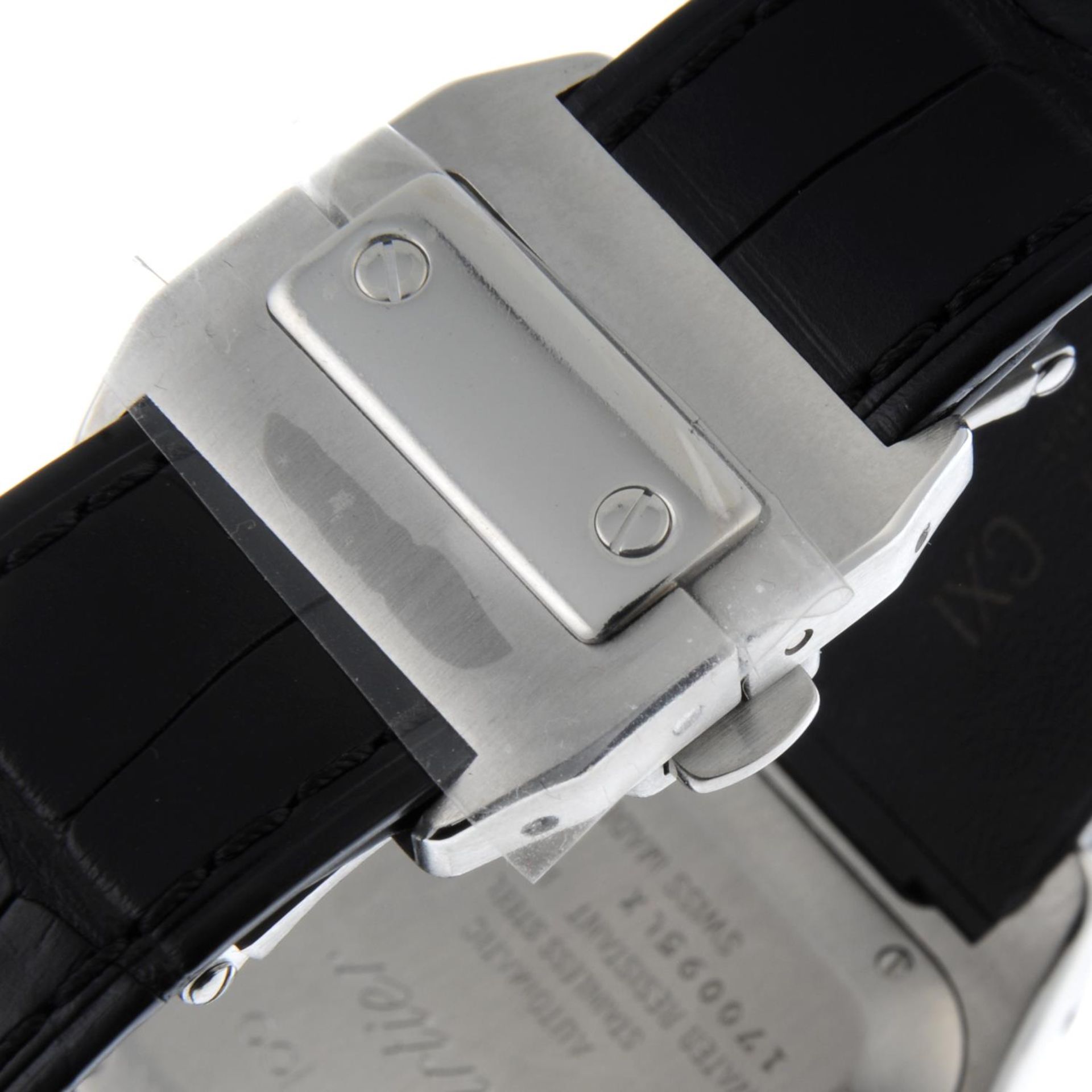 CARTIER - a Santos 100 wrist watch. - Image 4 of 5