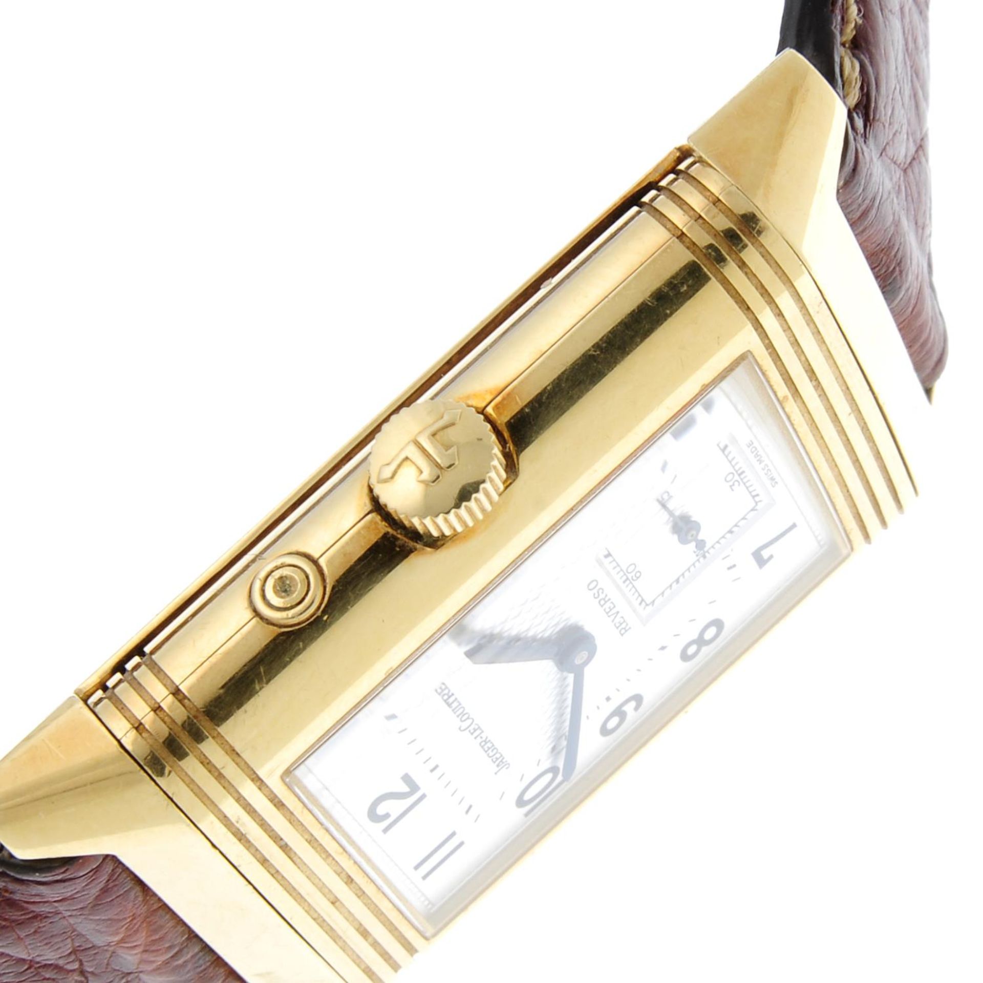 JAEGER-LECOULTRE - a gentleman's Reverso Night & Day wrist watch. - Bild 4 aus 6