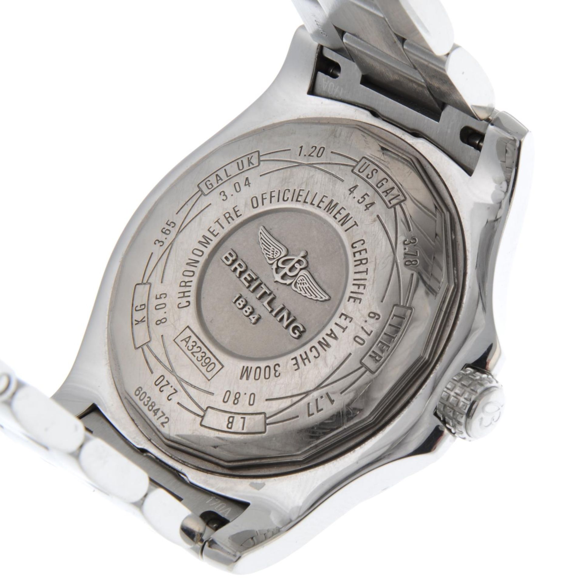 BREITLING - a gentleman's Avenger II GMT bracelet watch. - Bild 6 aus 6