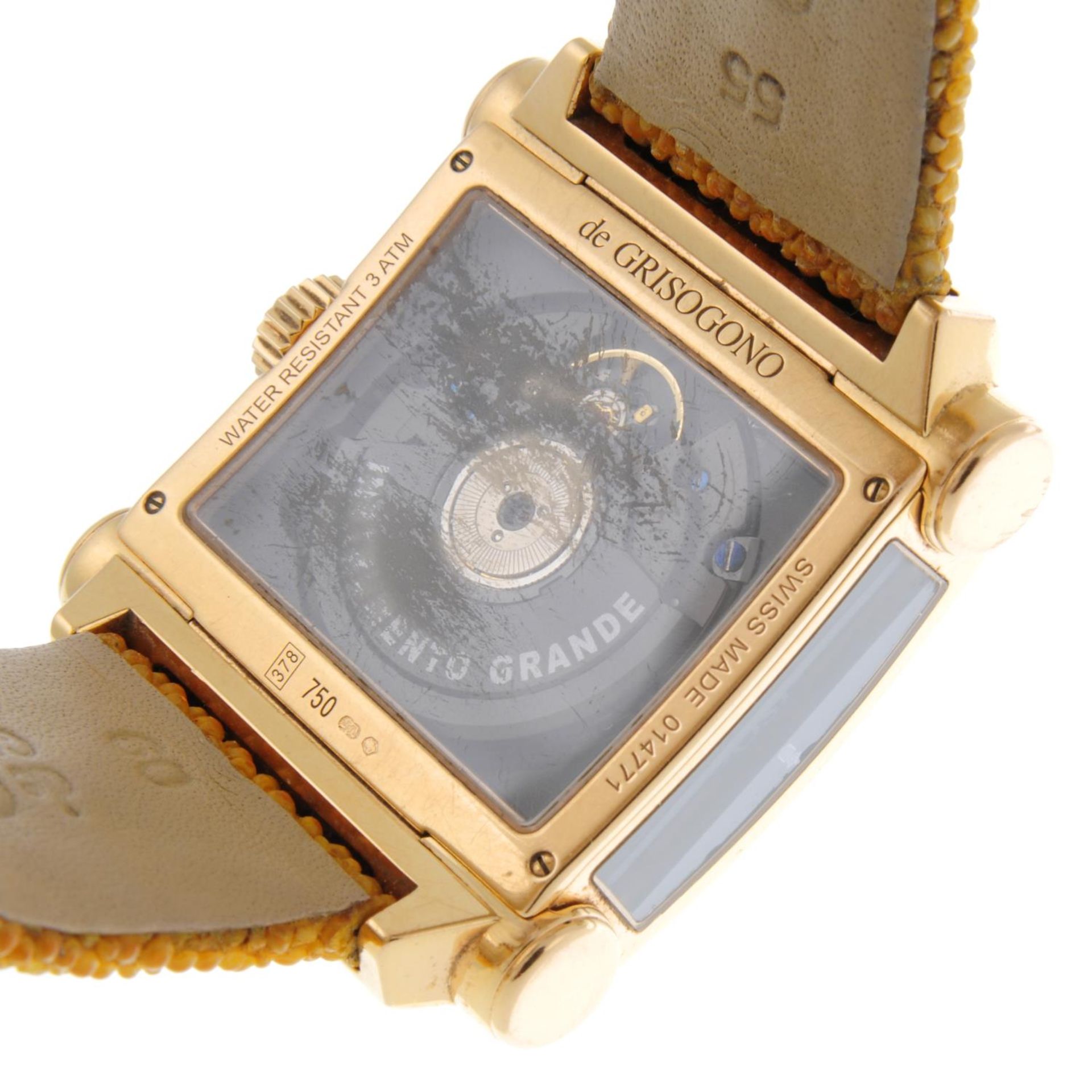 DE GRISOGONO - a gentleman's Instrumento Grande wrist watch. - Image 5 of 5