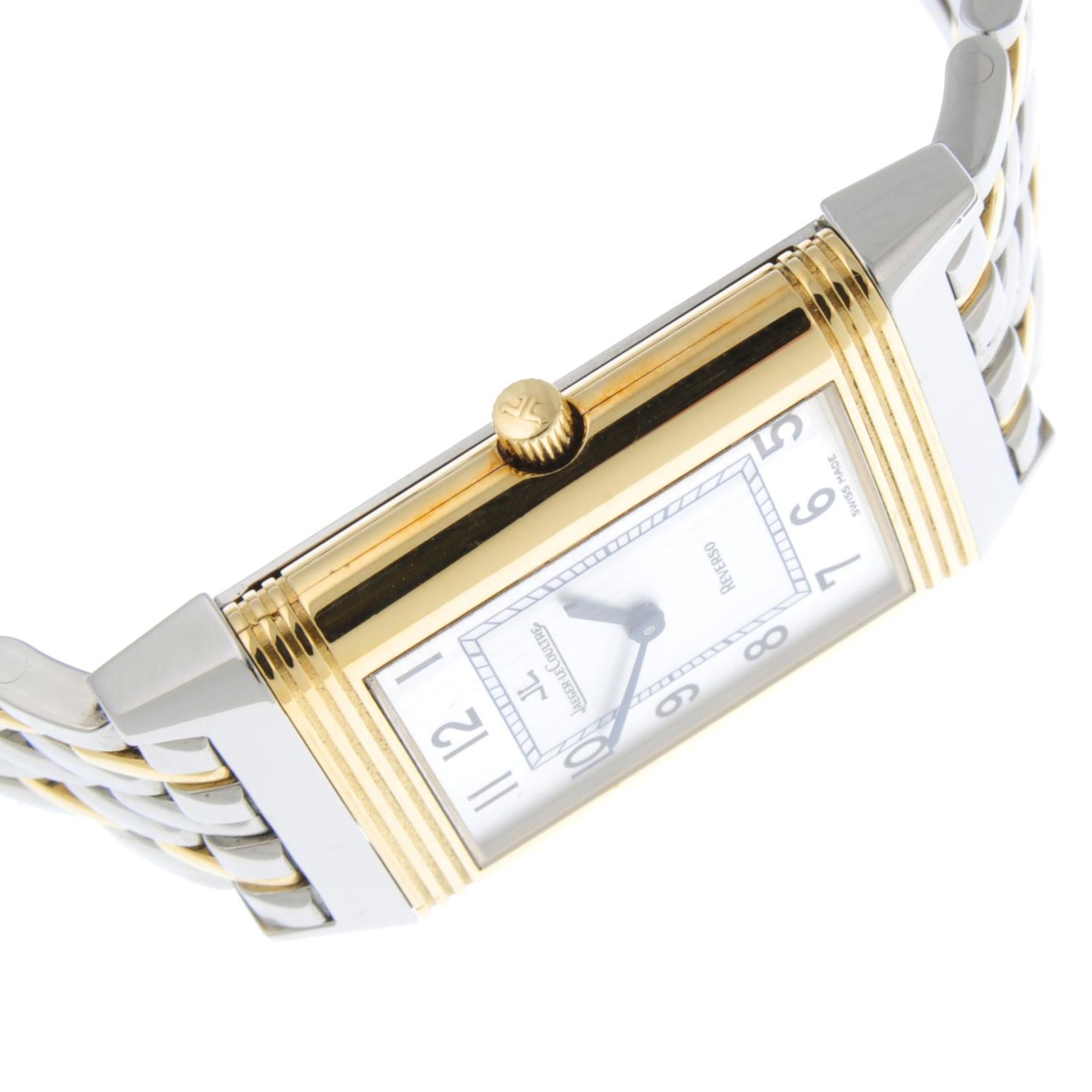 JAEGER-LECOULTRE - a lady's Reverso bracelet watch. - Image 5 of 7