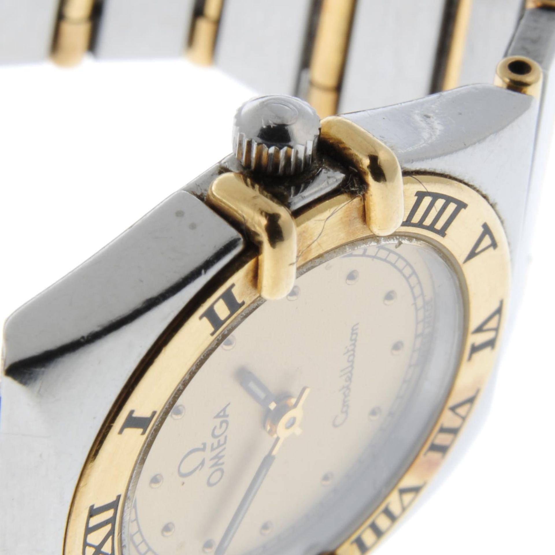 OMEGA - a lady's Constellation bracelet watch. - Bild 5 aus 5
