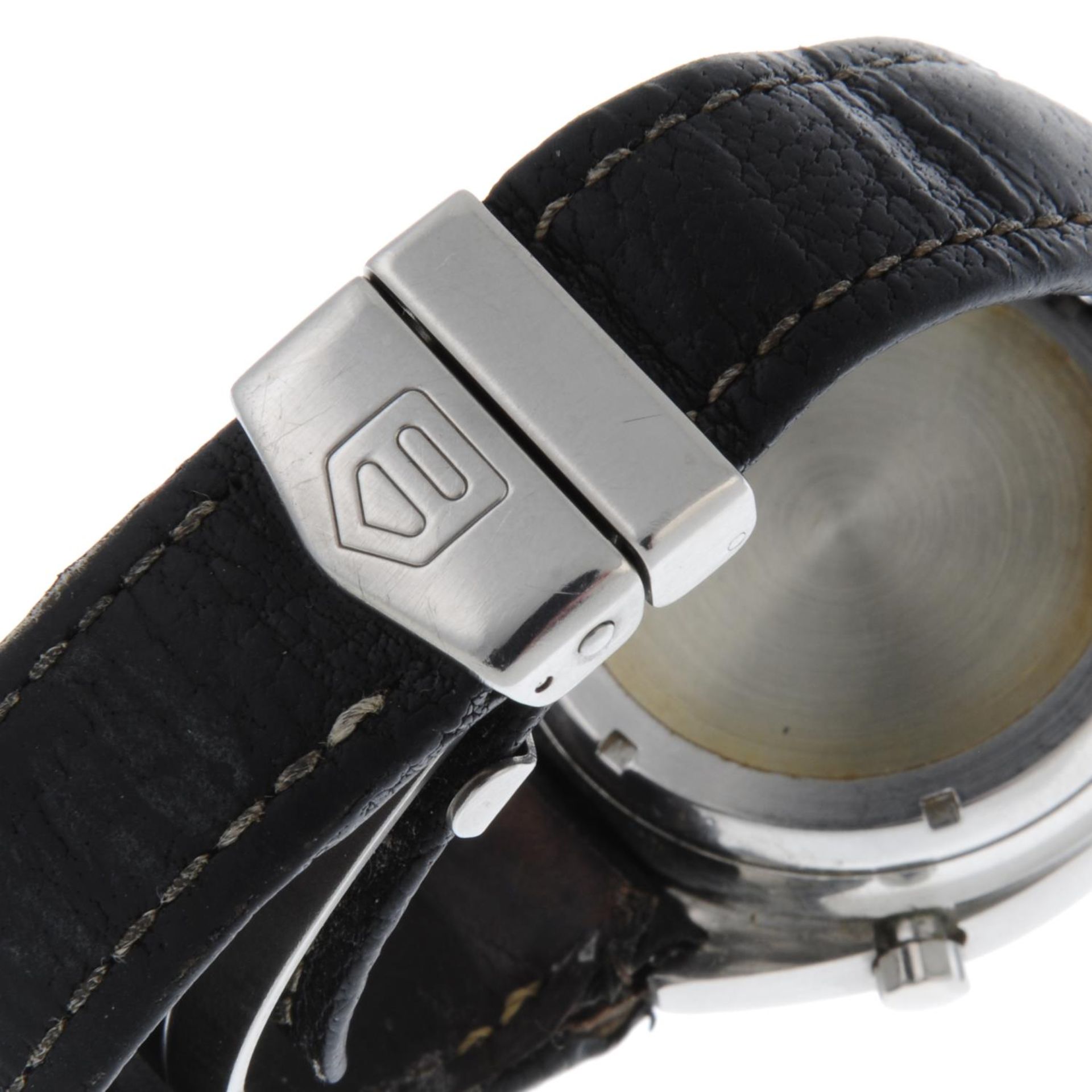 HEUER - a gentleman's Carrera chronograph wrist watch. - Bild 2 aus 6