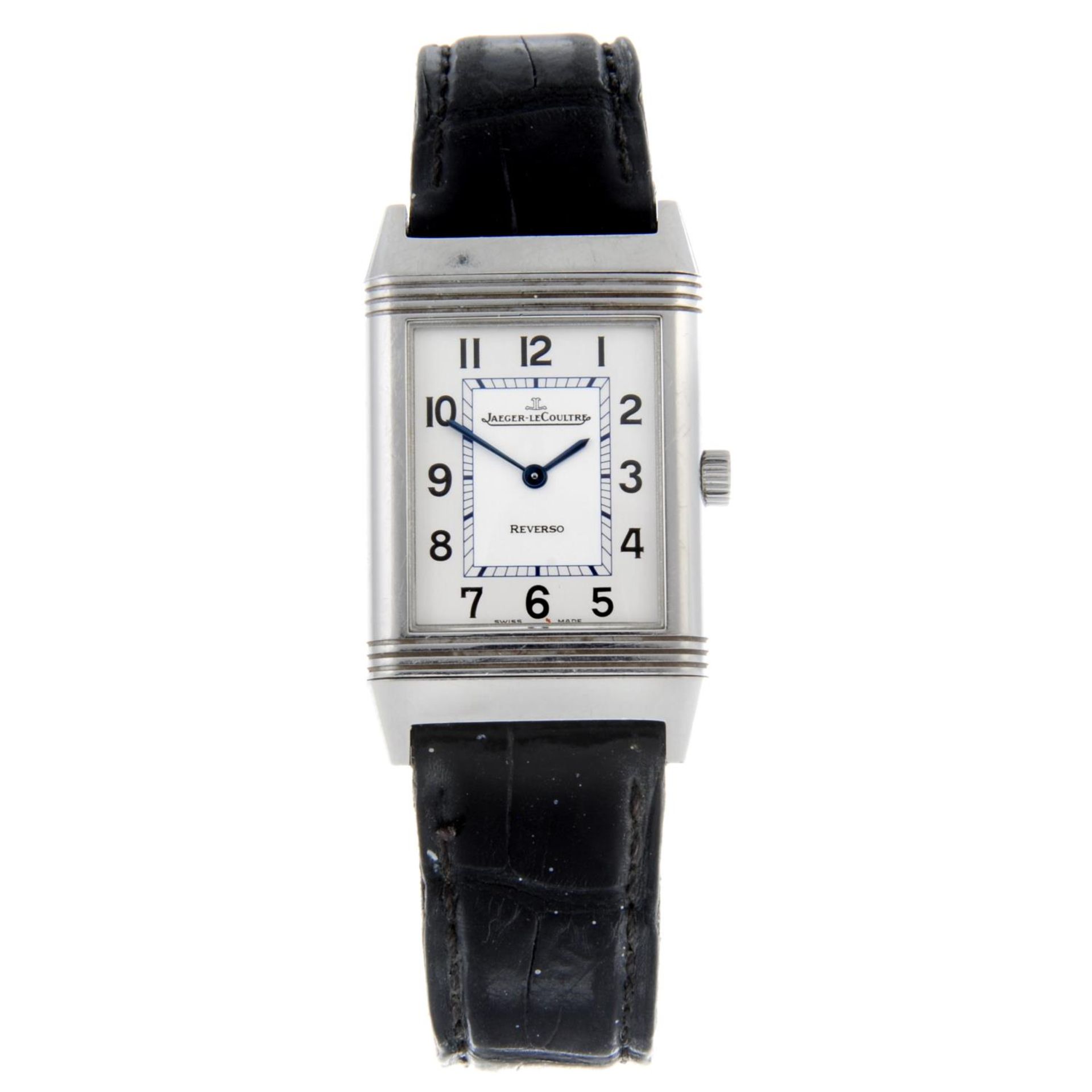 JAEGER-LECOULTRE - a lady's Reverso wrist watch.
