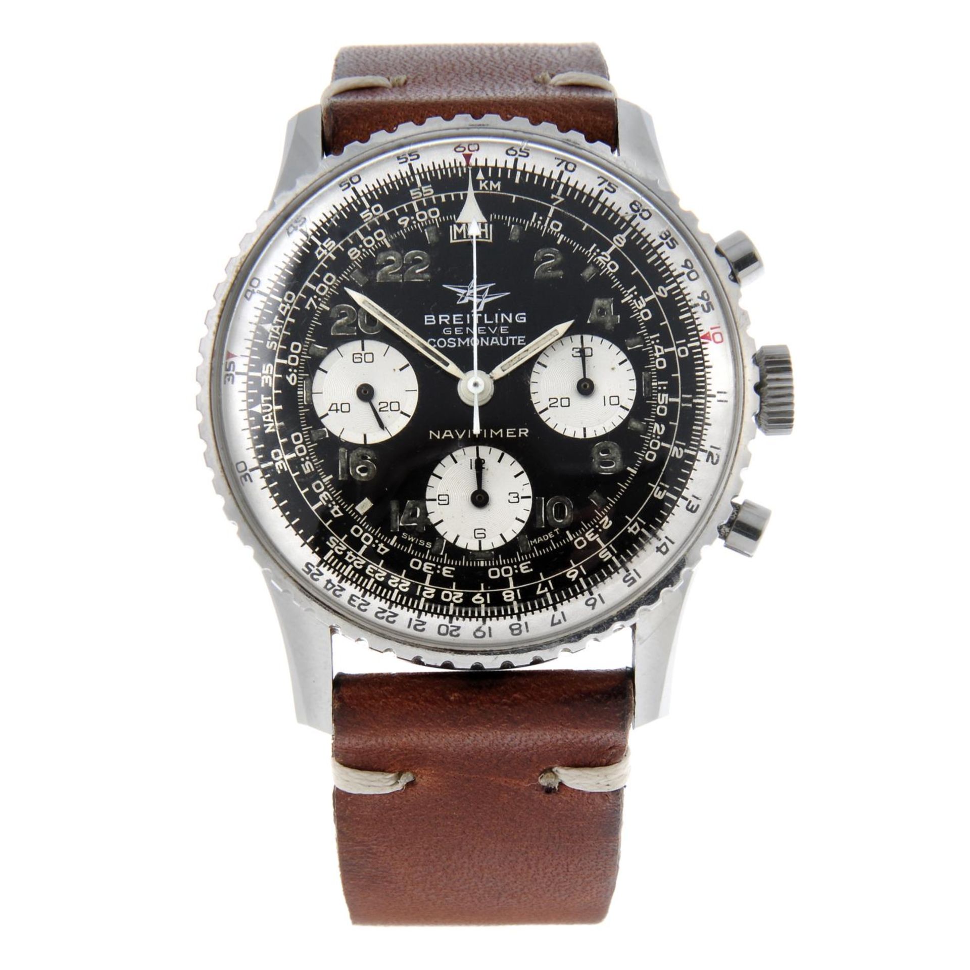 BREITLING - a gentleman's Navitimer Cosmonaute wrist watch.