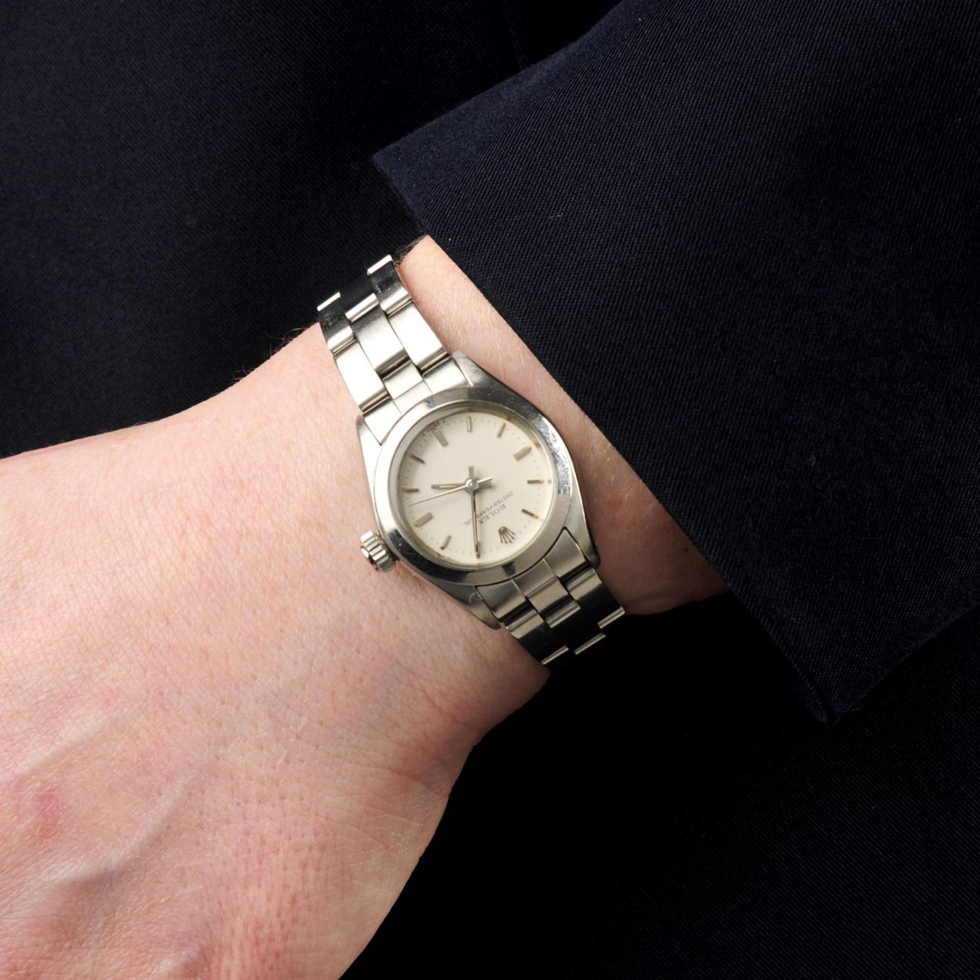 ROLEX - a lady's Oyster Perpetual bracelet watch. - Bild 2 aus 5