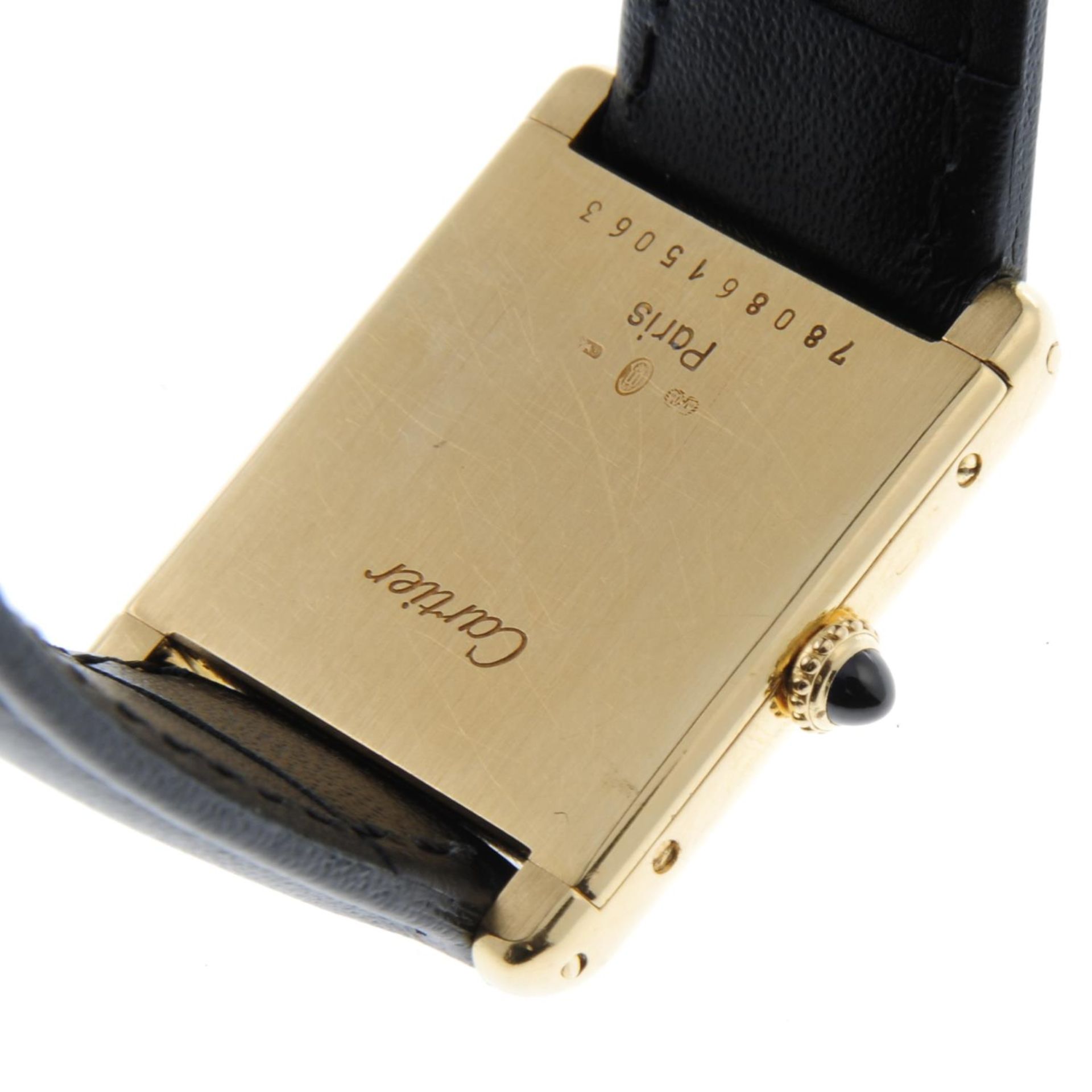 CARTIER - a mid-size Tank Louis wrist watch. - Image 2 of 6