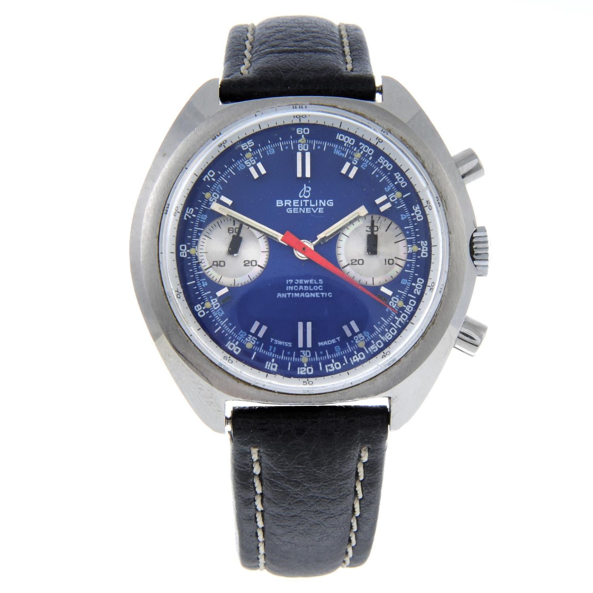 BREITLING - a gentleman's chronograph wrist watch.