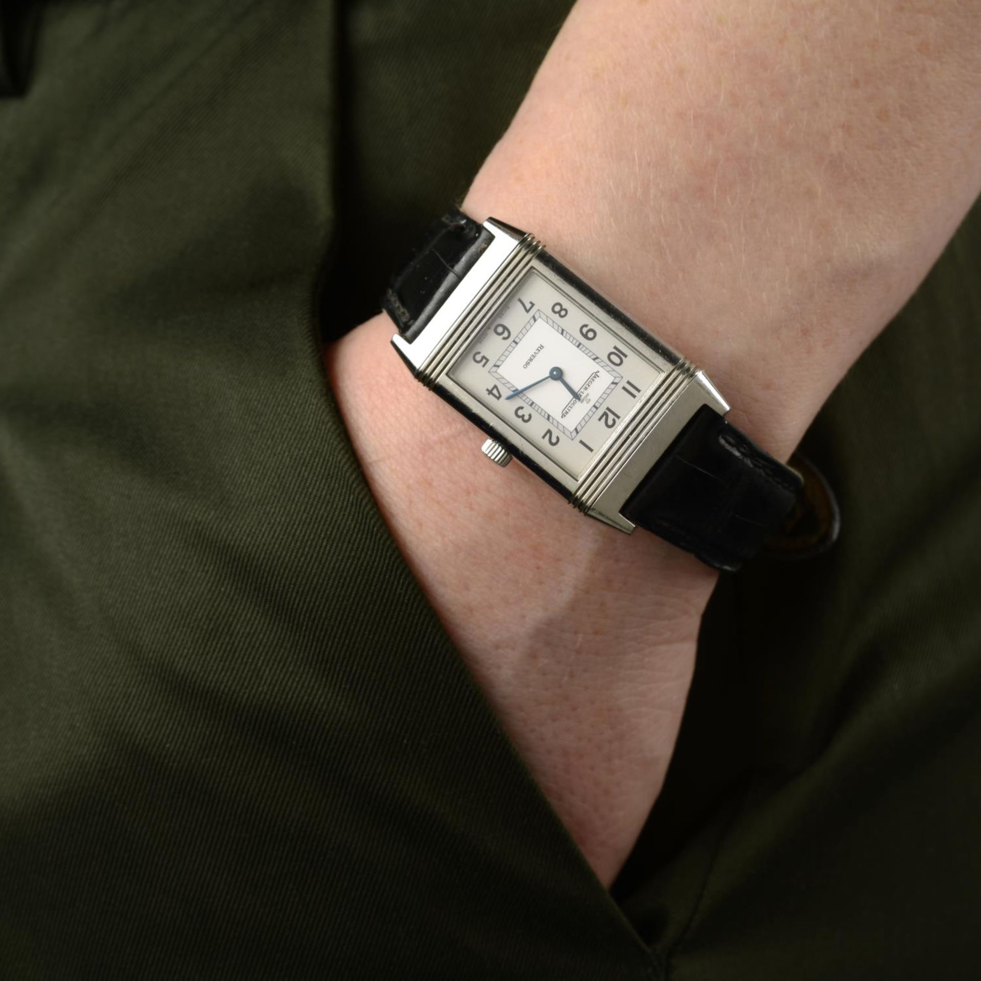 JAEGER-LECOULTRE - a lady's Reverso wrist watch. - Bild 3 aus 6