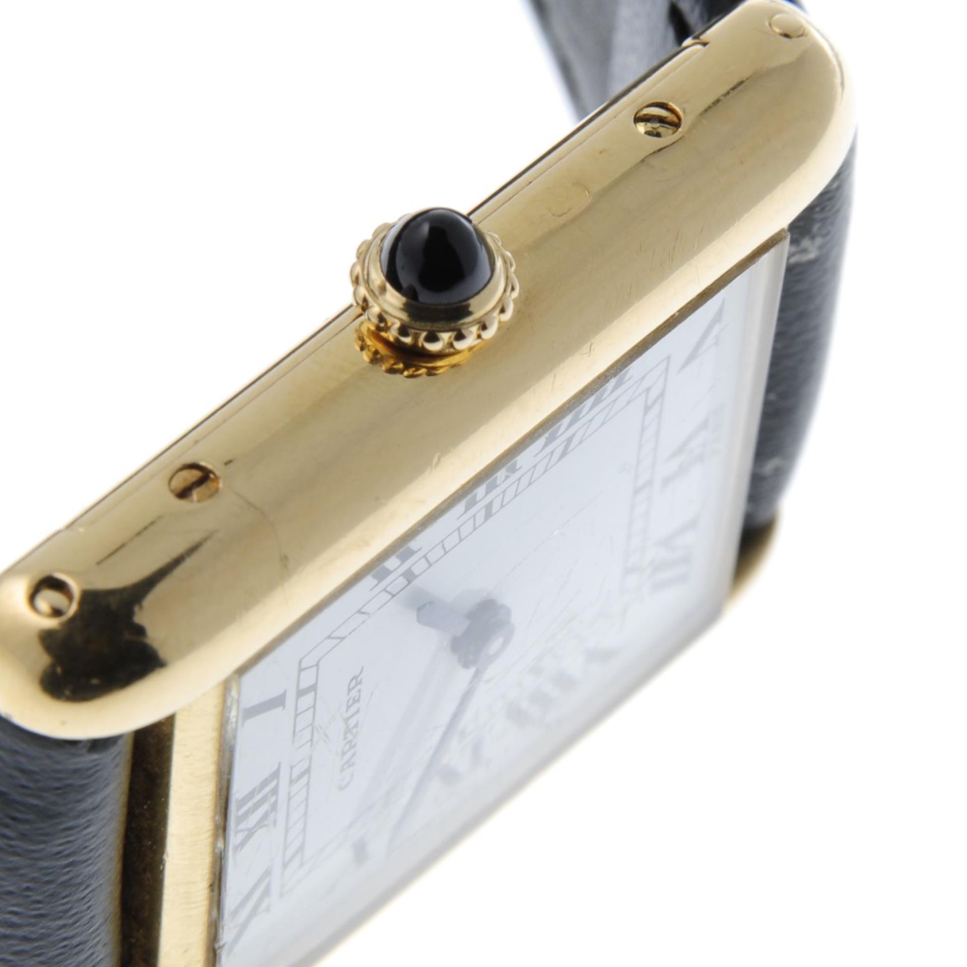 CARTIER - a mid-size Tank Louis wrist watch. - Image 6 of 6