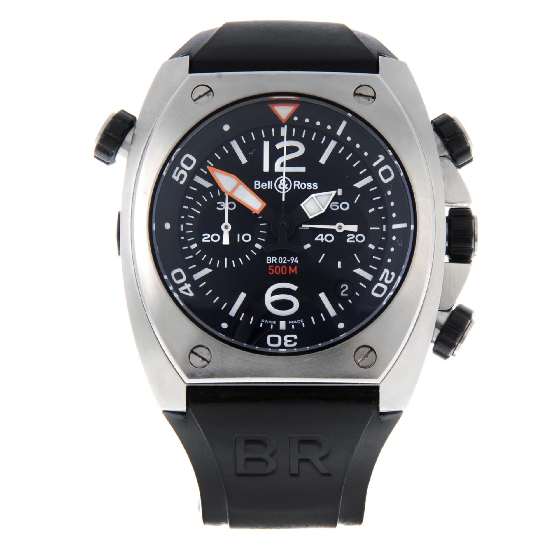 BELL & ROSS - a gentleman's BR02-94 chronograph wrist watch.