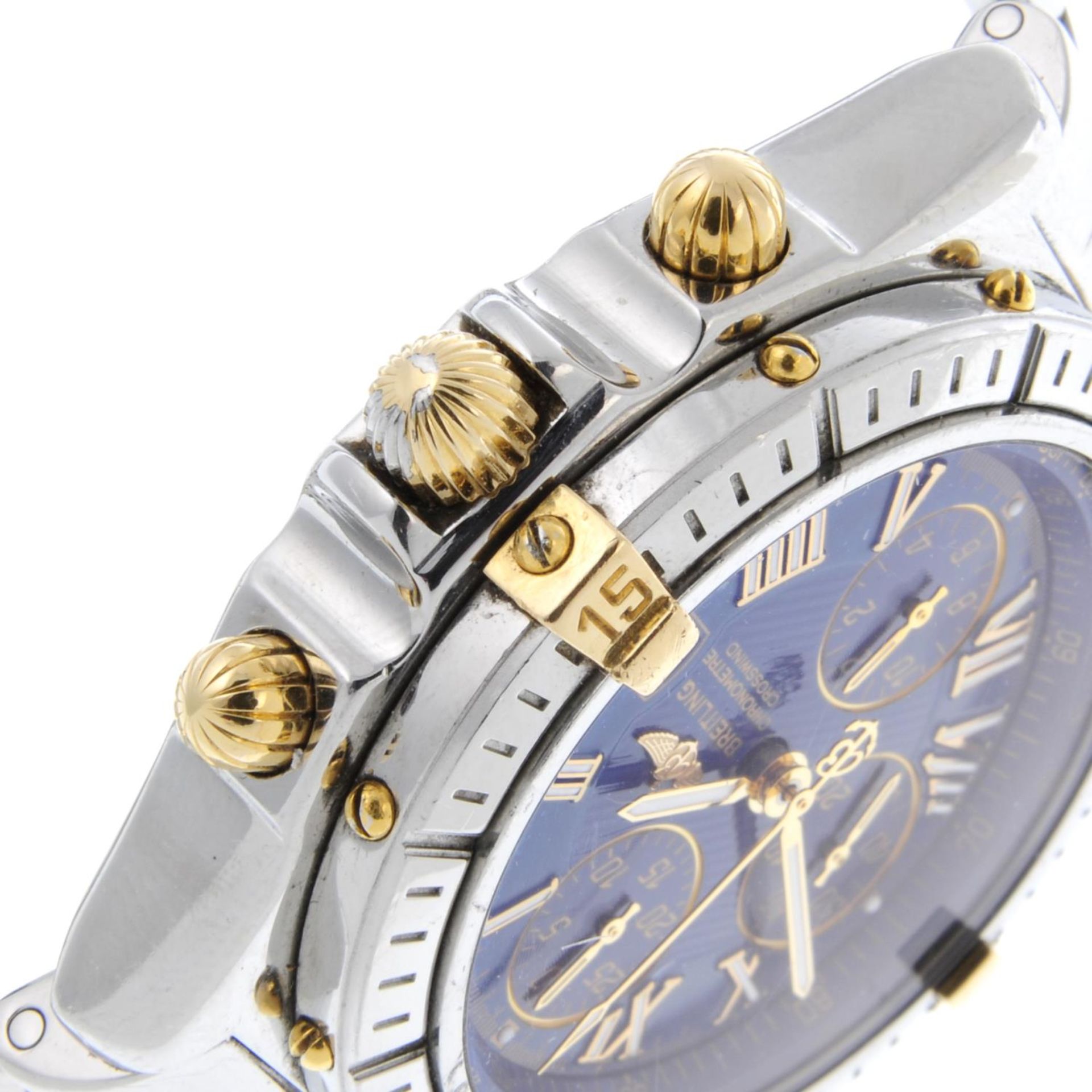 BREITLING - a gentleman's Windrider Crosswind chronograph bracelet watch. - Bild 3 aus 5