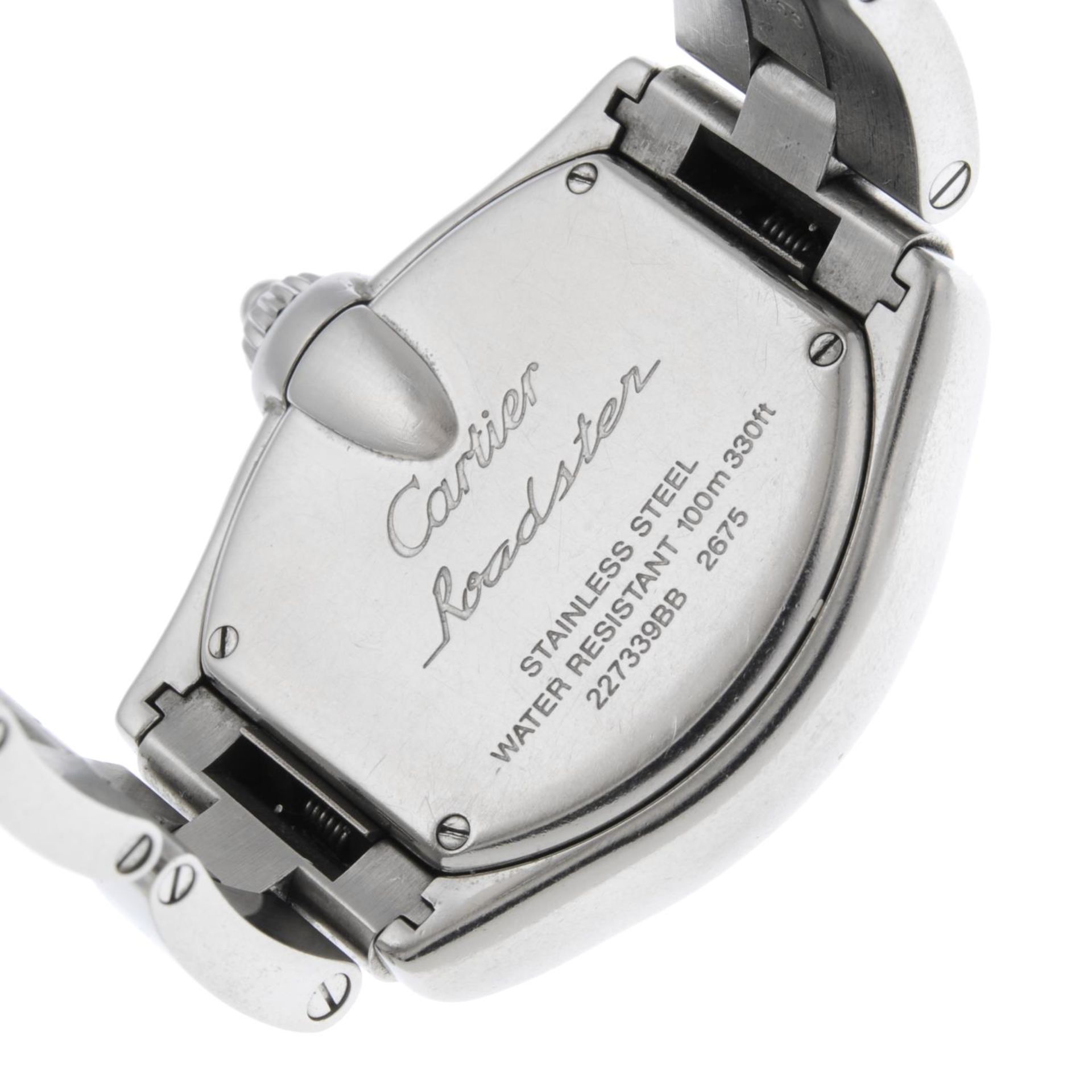 CARTIER - a lady's Roadster bracelet watch. - Image 5 of 5