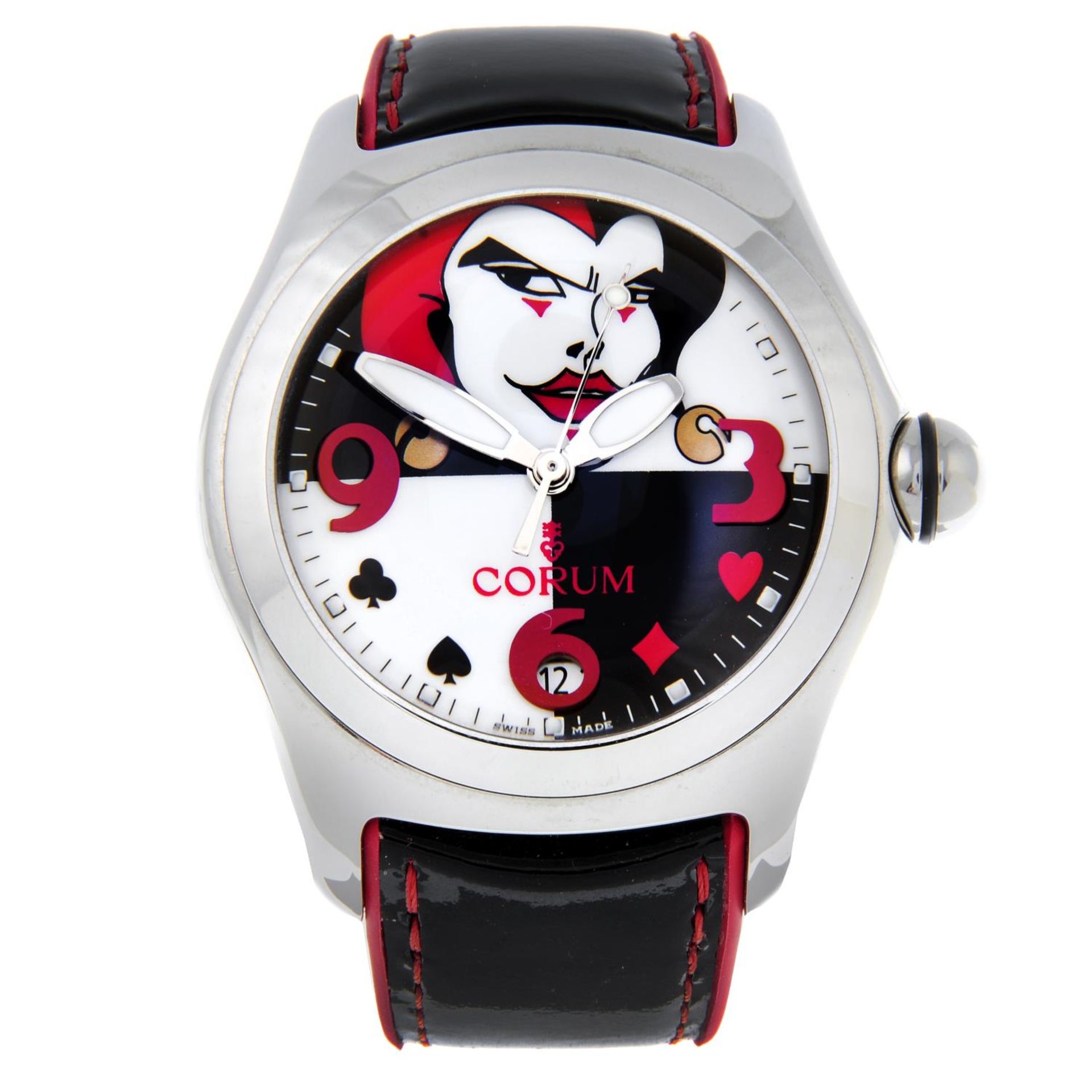 CORUM - a limited edition gentleman's Bubble Joker wrist watch.