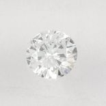 A brilliant cut diamond, weighing 0.43ct.