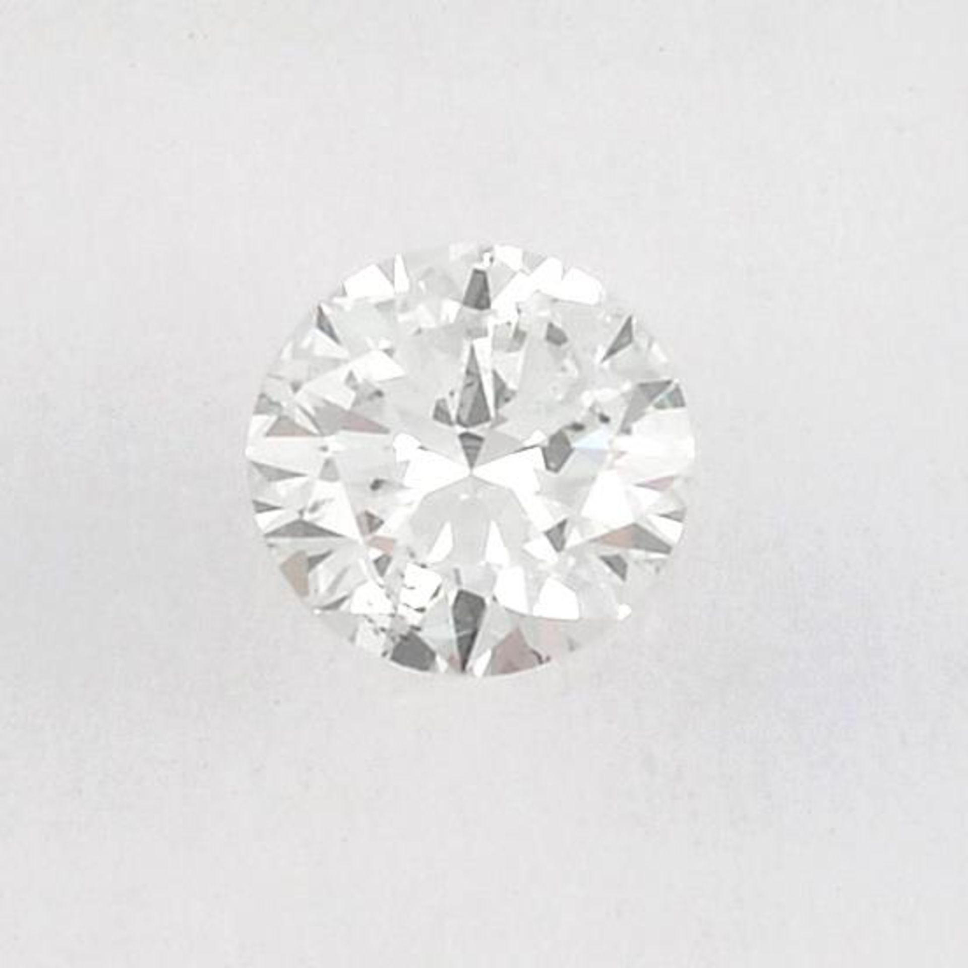 A brilliant cut diamond, weighing 0.40ct.