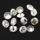 Selection of brilliant cut diamonds, weighing 4.73ct.
