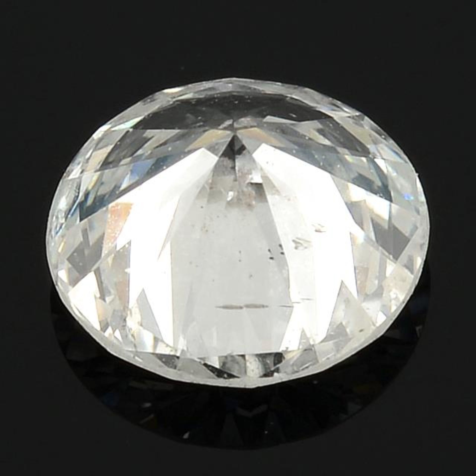 A brilliant-cut diamond, weighing 0.34ct. - Bild 2 aus 4