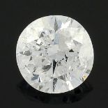 A brilliant-cut diamond, weighing 0.25ct.