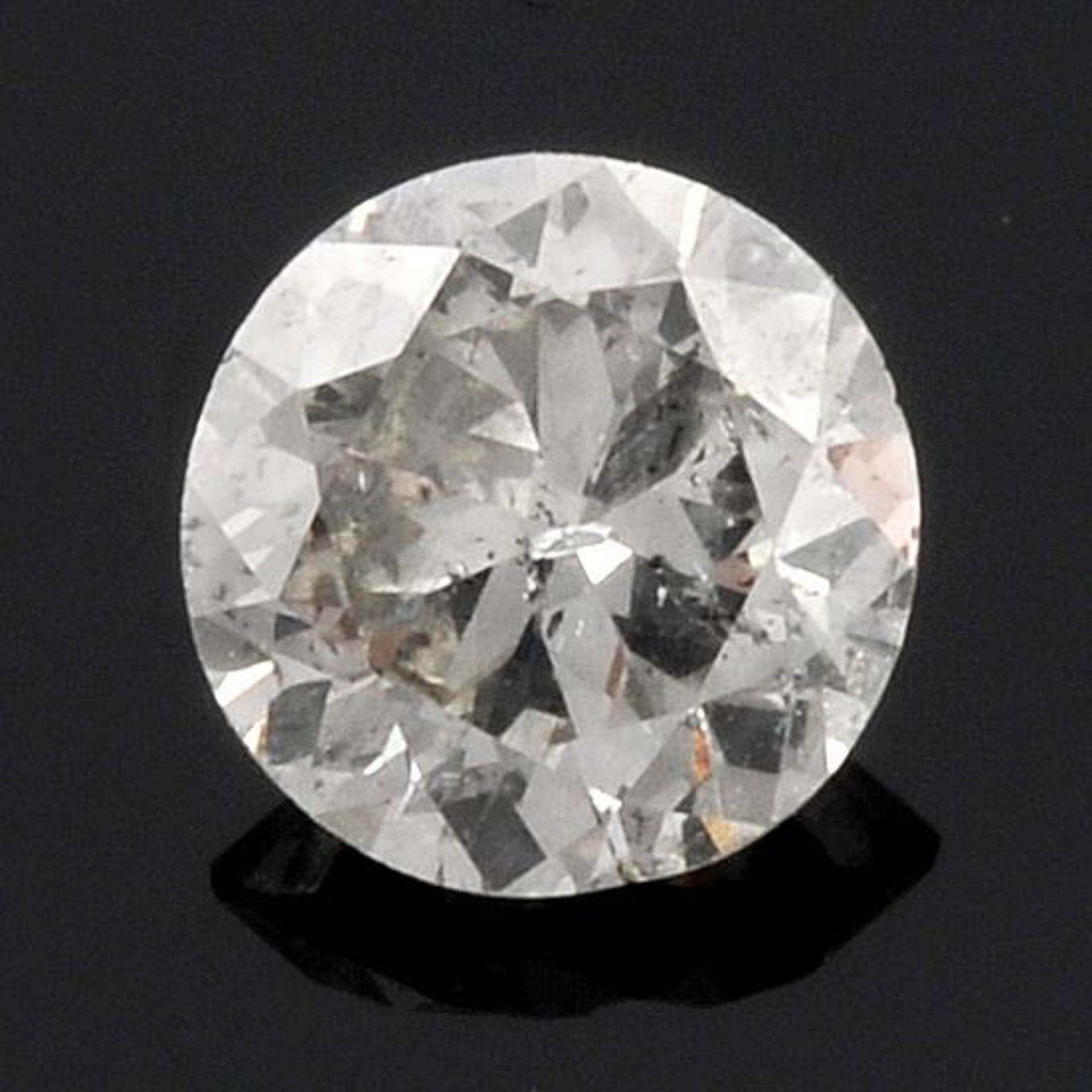 A brilliant cut diamonds, weighing 0.56ct.