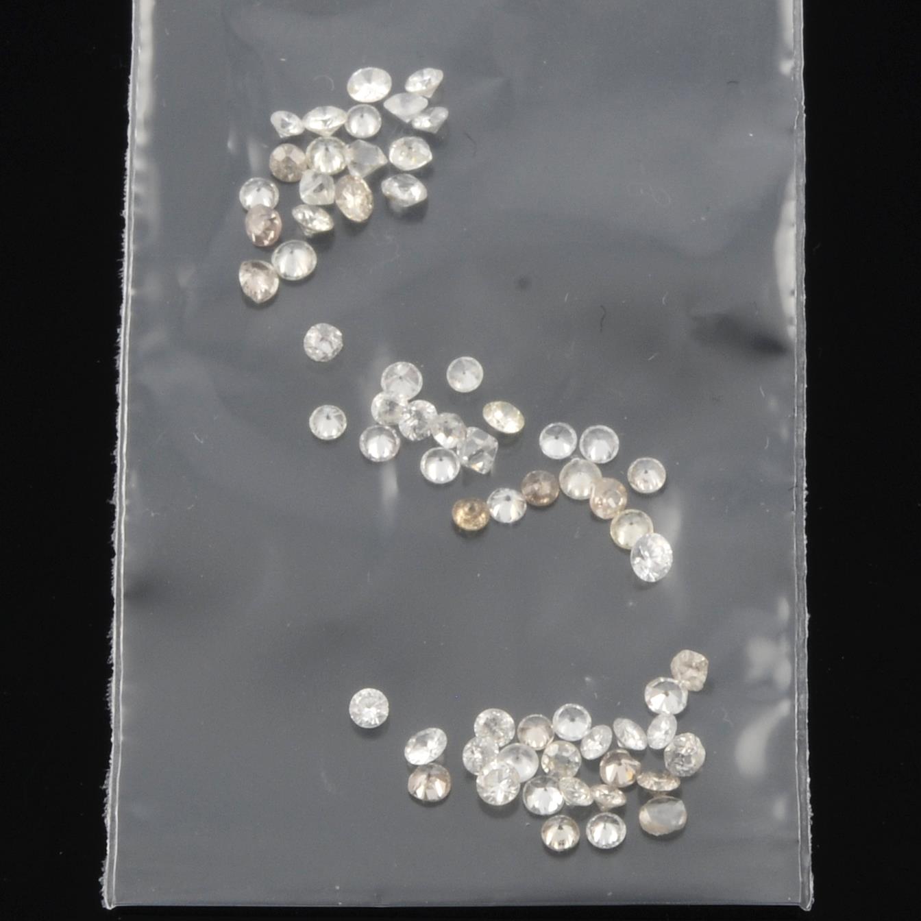 Selection of brilliant cut diamonds, weighing 3ct. - Image 2 of 4