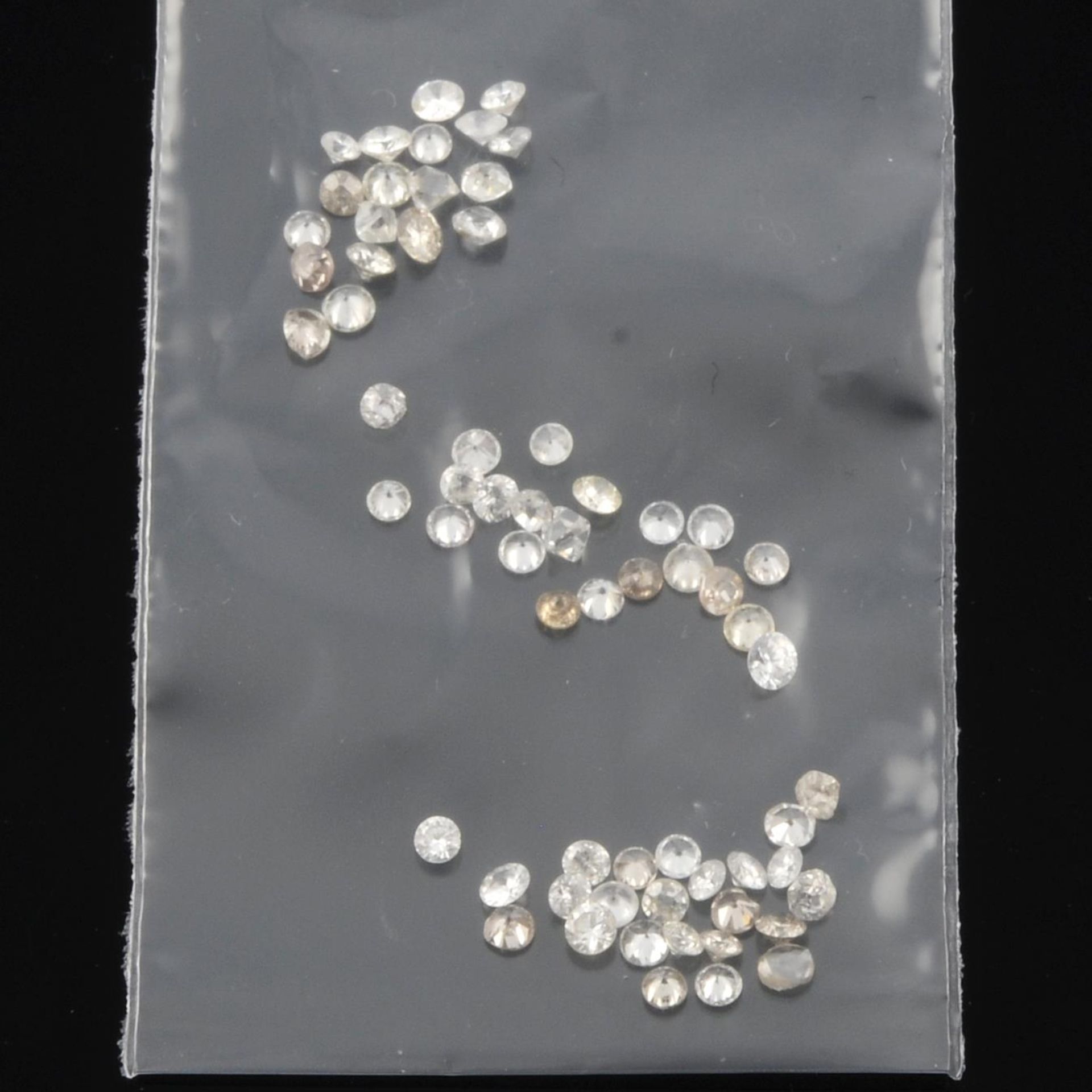Selection of brilliant cut diamonds, weighing 3ct. - Bild 2 aus 4