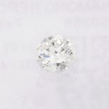 A brilliant cut diamond, weighing 0.24ct.